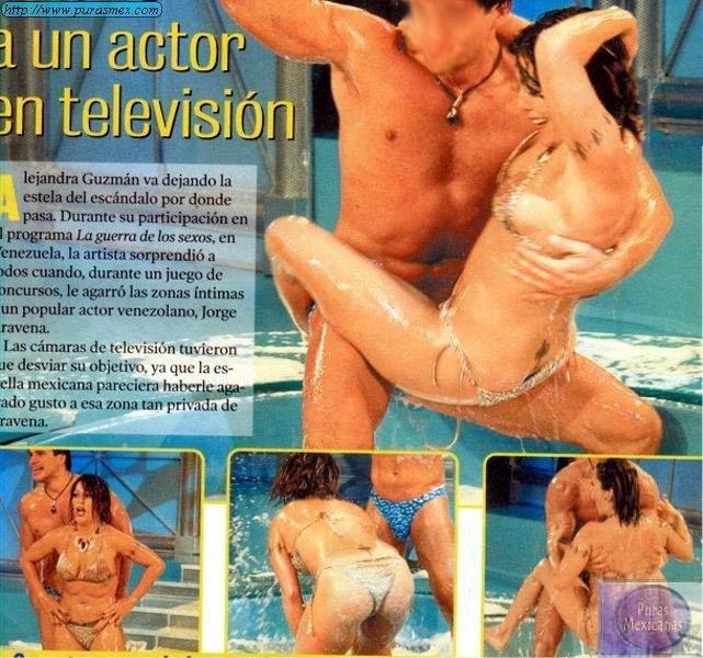 Alejandra Guzmán Página fotos desnuda descuido topless bikini pezón