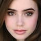 Face of Lily Collins