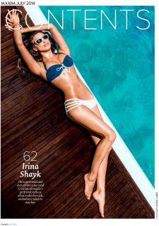 Irina Shayk en Maxim [1422x2014] [348.55 kb]